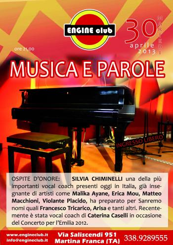 Concerto Musica & Parole - Feat Silvia Chiminelli