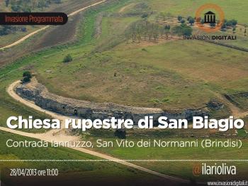 Anche San Vito dei Normanni partecipa alle “Invasioni Digitali” con un appuntamento alla Cripta  di San Biagio.