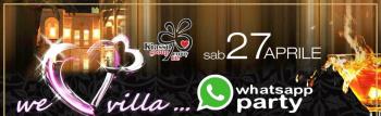 We Love Villa vs Whatsapp Party