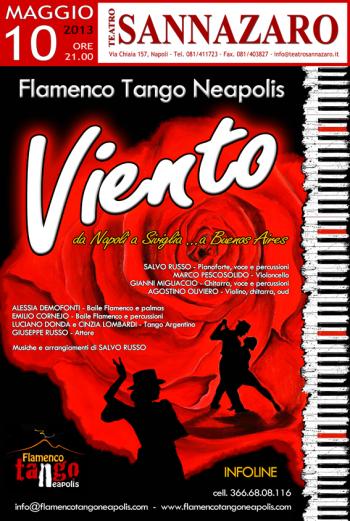 Flamenco Tango Neapolis al Teatro Sannazaro con il nuovo spettacolo "Viento"