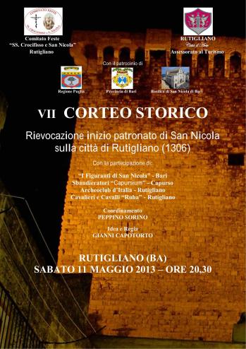 VII Corteo Storico del patronato di San Nicola