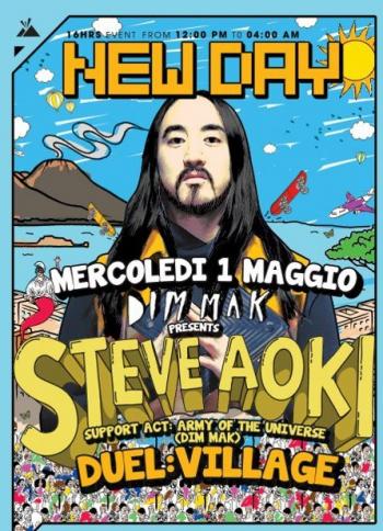 New Day - Naples Art & Music Festival Guest Star Steve Aoki