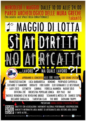 1 Maggio Autorganizzato - Musica e Confronto Per i Diritti Negati