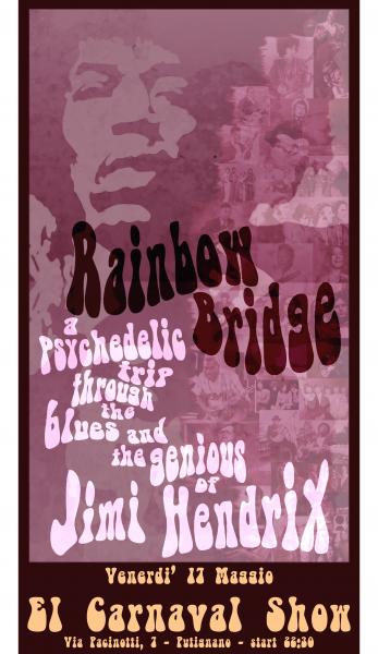 EVENTO ANNULLATO - Rainbow Bridge in concerto - Jimi Hendrix Tribute