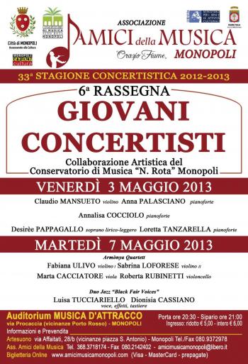 Rassegna Giovani Concertisti