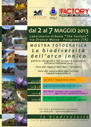 La Biodiversità nell'arco Jonico