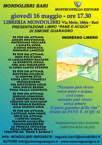 Anteprima dell'opera "Pane e Acqua" di Simone Guaragno