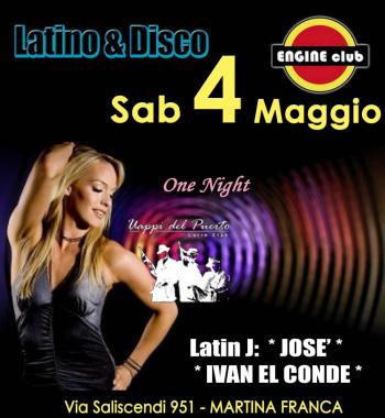 Speciale One Night - latino americano e disco