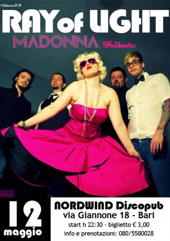 Ray of Light, tribute di Madonna, dal vivo.