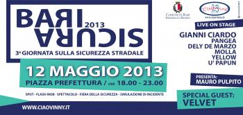 Bari Sicura - Giornata della sicurezza stradale con musica e momenti di riflessione