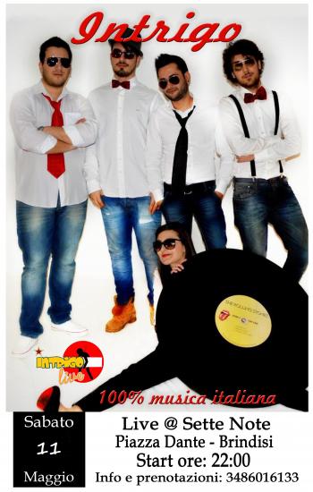Intrigo Live 100% musica italiana