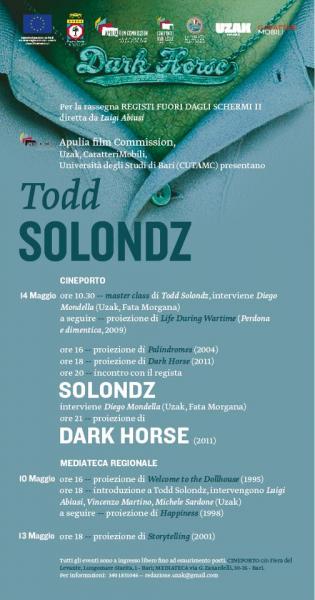 Todd Solondz: Secondo appuntamento della rassegna Registi fuori dagli sche(r)mi