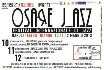 Osare J_Azz, festival internazionale di jazz