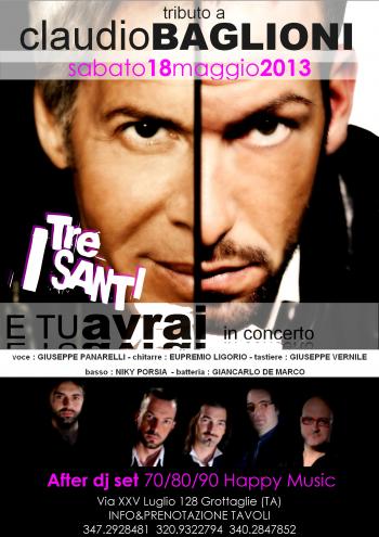 E tu Avrai...tributo a Claudio Baglioni
