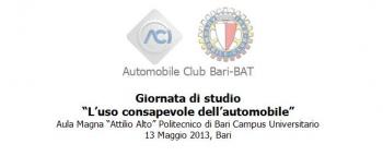 L'uso consapevole dell'automobile
