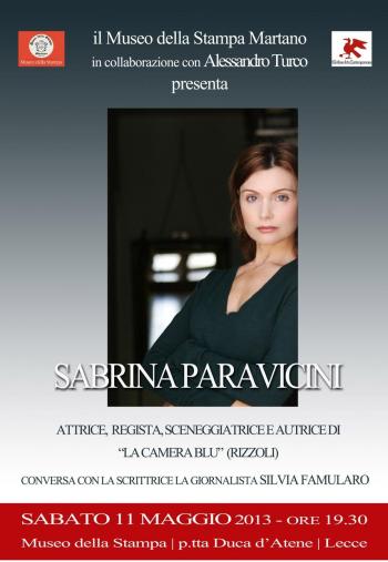 Sabrina Paravicini a Lecce