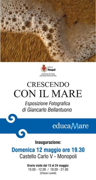 CRESCENDO CON IL MARE - Esposizione Fotografica di Giancarlo Bellantuono