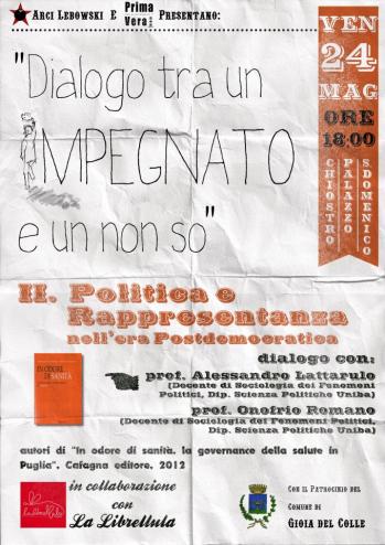 Dialoghi tra un impegnato e un non so - in odore di sanità