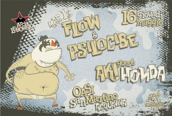 Selezioni live M.a.c. 1.3 - Flow (Gioia del Colle) + Psilocibe (Toria, FG) + special Guest Aki Onda (USA) 