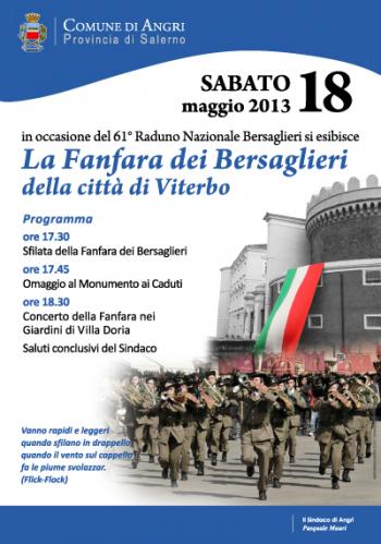 La fanfara dei Bersaglieri di Viterbo