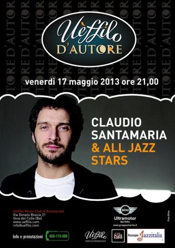 Claudio Santamaria in concerto