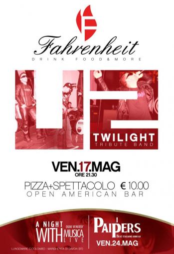 Twilight U2 Tribute Band live a Margherita di Savoia