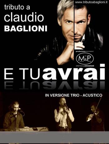 E Tu Avrai - Band Tributo a Claudio Baglioni