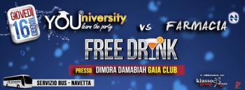 You University vs Farmacia vs Kiasso