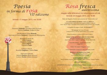 Poesia in forma di rosa