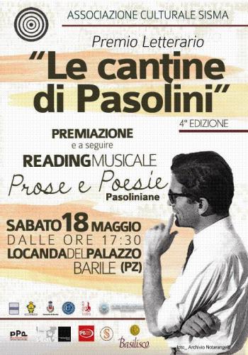 Le Cantine di Pasolini Premio Letterario