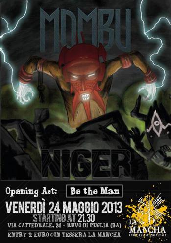 MOMBU (Niger release tour) + Be The Man - Live