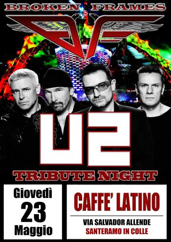 U2 Tribute Night live at Caffè Latino - Broken Frames u2 Tribute Band