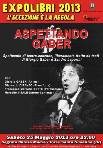 Aspettando Gaber