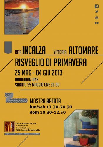 Risveglio di Primavera - Mostra di Rita Incalza e Vittoria Altomare