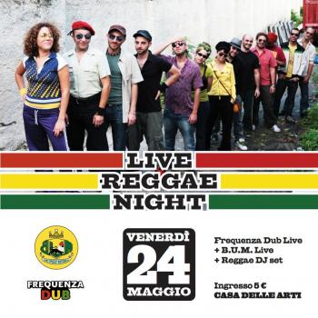 Live Reggae Night - B.u.m. Bari Upbeat Movement + Frequenza Dub