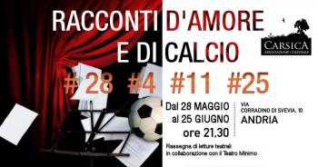 Racconti D'amore e di Calcio di Michele Santeramo 