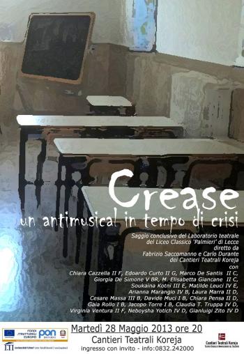 Crease - un antimusical in tempo di crisi