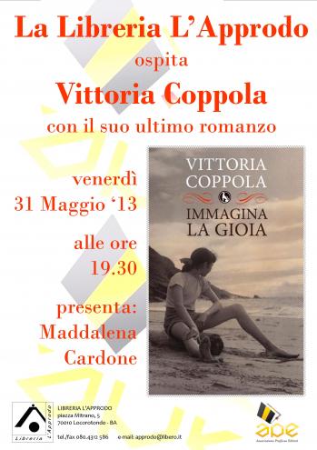 Vittoria Coppola approda a Locorotondo