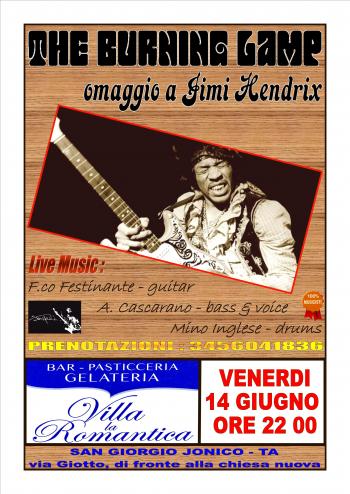 The Burning Lamp Omaggio a Jimi Hendrix