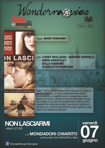 Proiezione Del Film Non Lasciarmi - Cineforum Cittadino