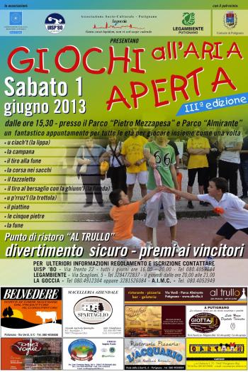 Giochi all'aria aperta - III edizione