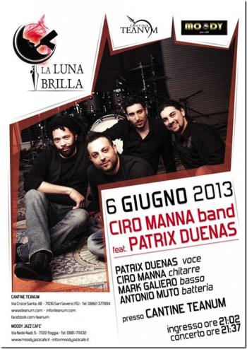 Ciro Manna Band Feat. Patrix Duenas
