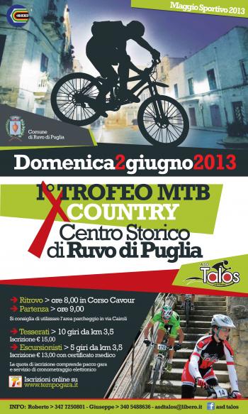 Mtb X-country nel centro Storico Ruvo di Puglia