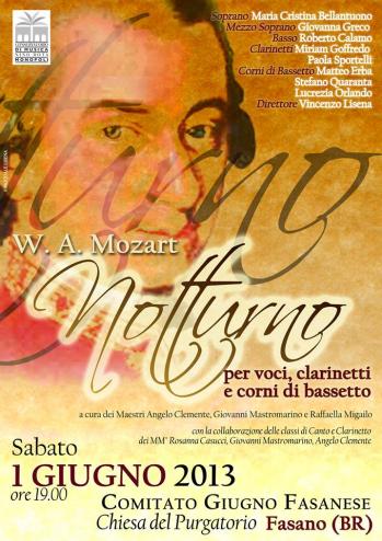 Concerto "Notturno di Mozart" nella chiesa del Purgatorio di Fasano