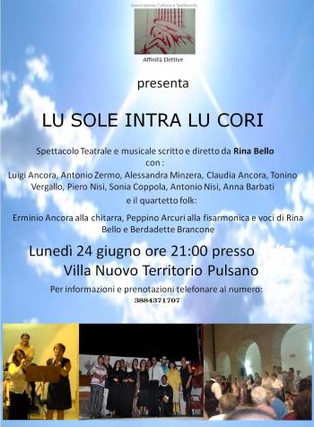 Lu Sole intra lu Cori