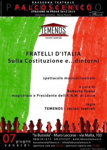 Fratelli d'Italia - Sulla Costituzione e...dintorni