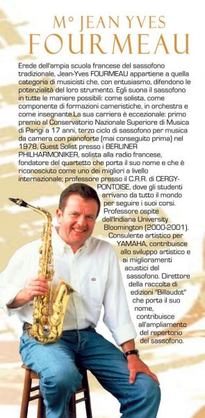 A la française - il sax suona Francese