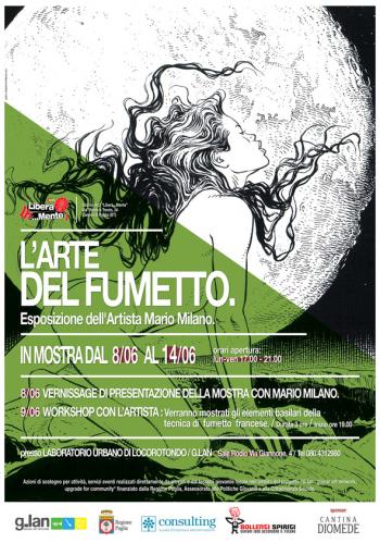 L'arte Del Fumetto - Mostra di Mario Milano