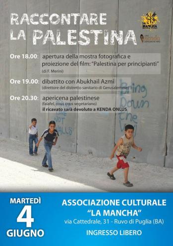 Raccontare la Palestina