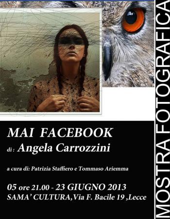 Inaugurazione mostra fotografica 'Mai Facebook'